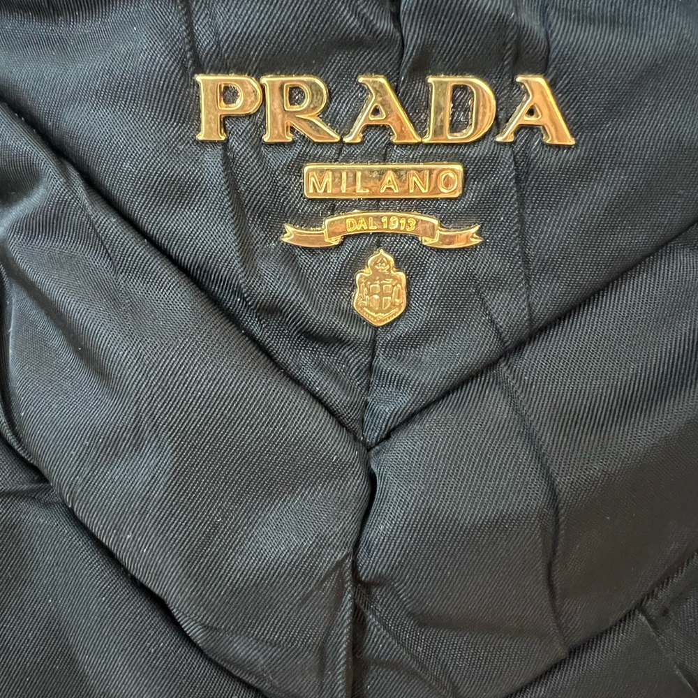 Prada Black Quilted Shoulder Bag - Picture 2 of 15